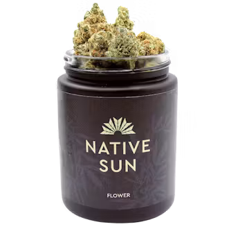 Photograph of product: The Grinch 3.5g Flower Native Sun