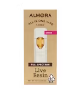 Photograph of product: Almora Farms - All In One Live Resin - Lime Haze