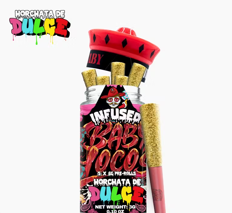 Photograph of product: Horchata De Dulce Baby Locos 5pk
