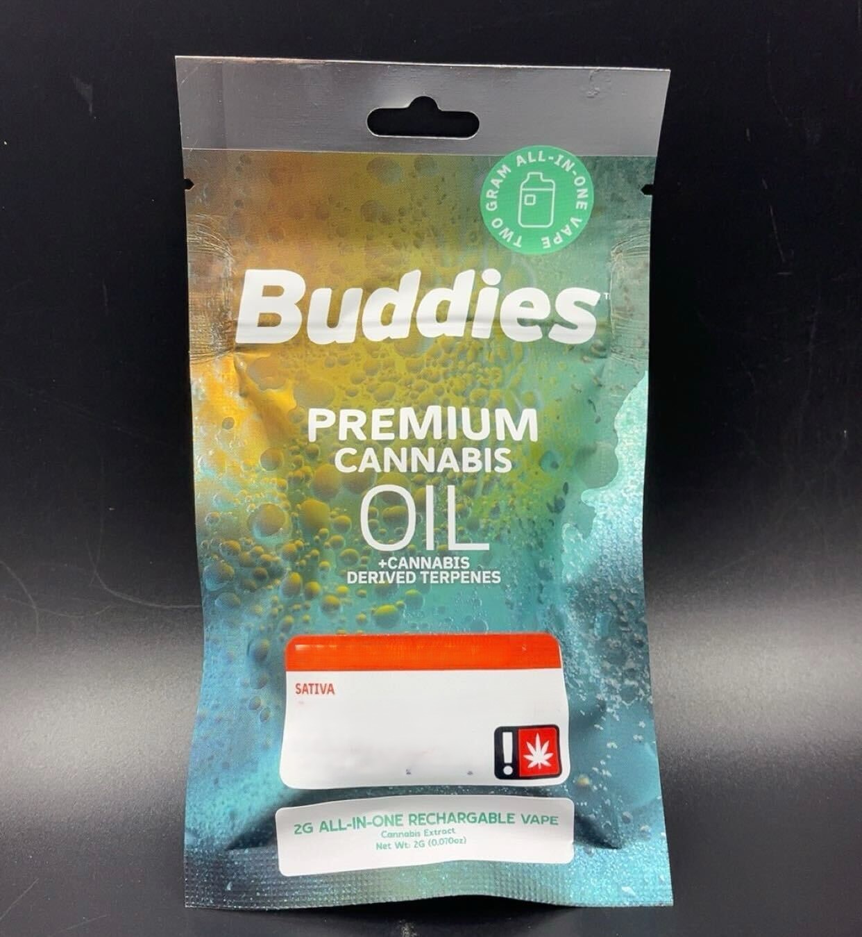 Photograph of product: AiO Distillate Disposable | Blood Orange Tangie | 2g