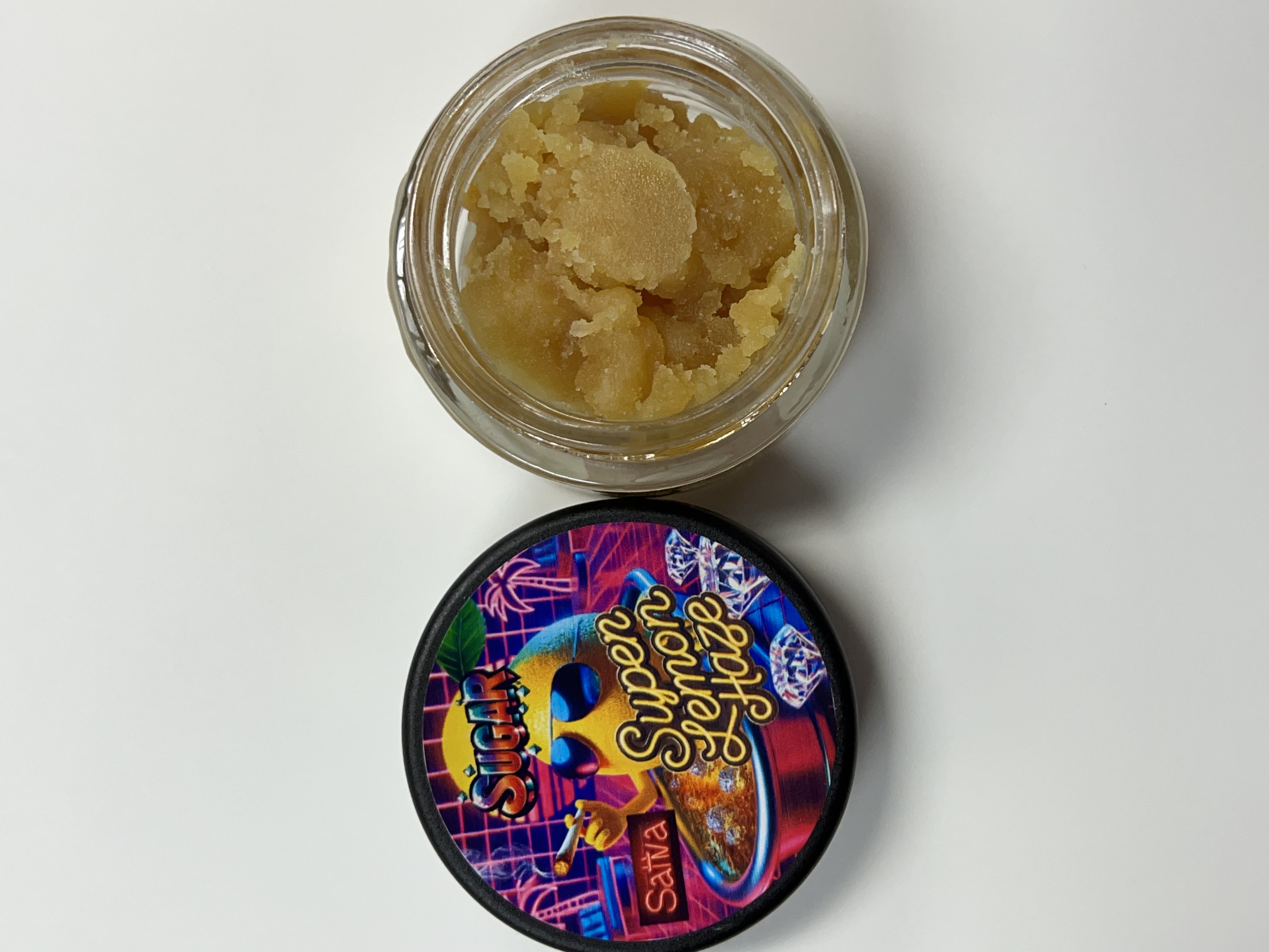 Photograph of Product: Oil Head Live Resin Sugar Wax | Eclipse (H)