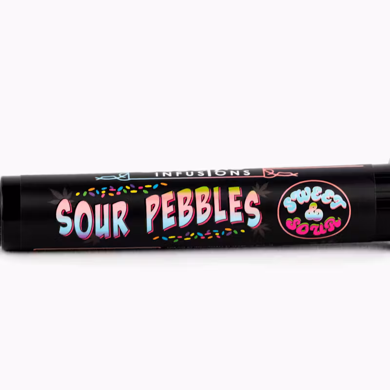 Photograph of product: Goodlyfe Infusions - Infused Pre-Roll - (1g) - Hybrid Oui'd - **SOUR PEBBLES** (4/$10)