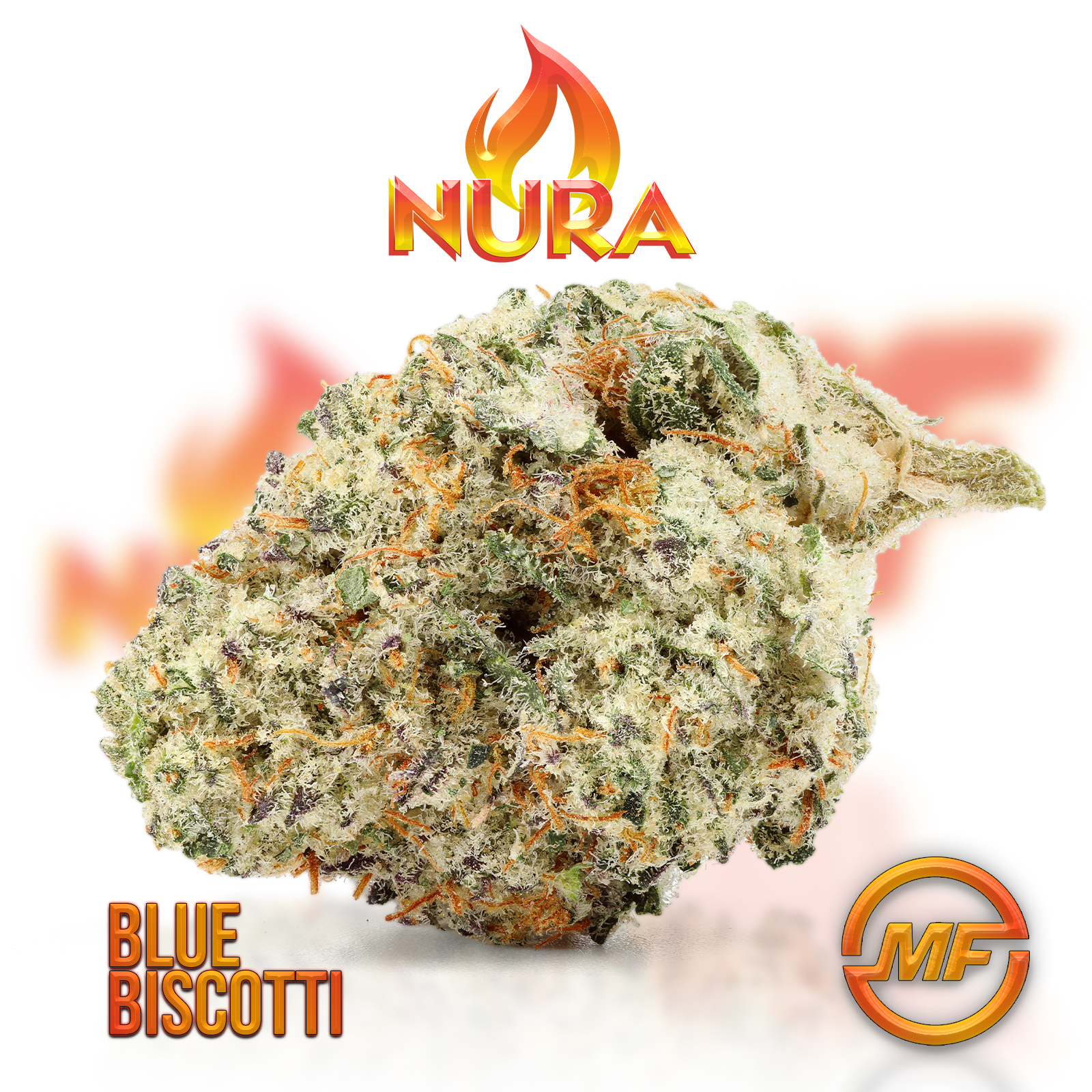 Photograph of product: Nura | Blue Biscotti - 28g