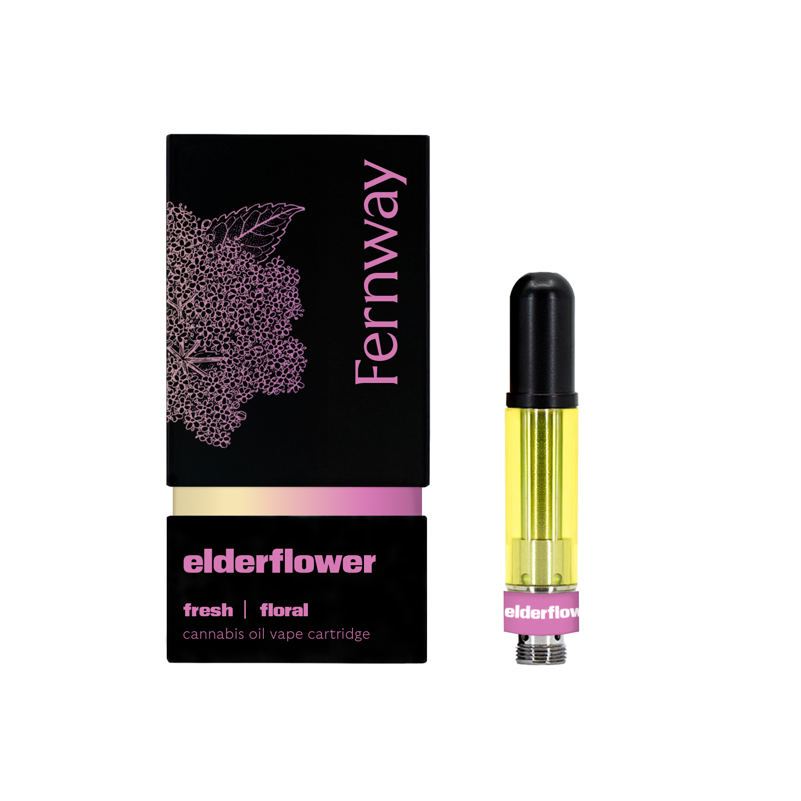 Photograph of product: Fernway | Elderflower | 1g Vape Cartridge