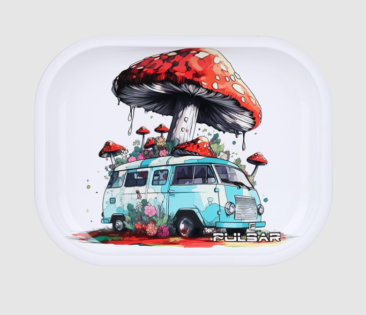 Photograph of product: Pulsar Rolling Tray - Pop Up Camper 7" x 5.5"