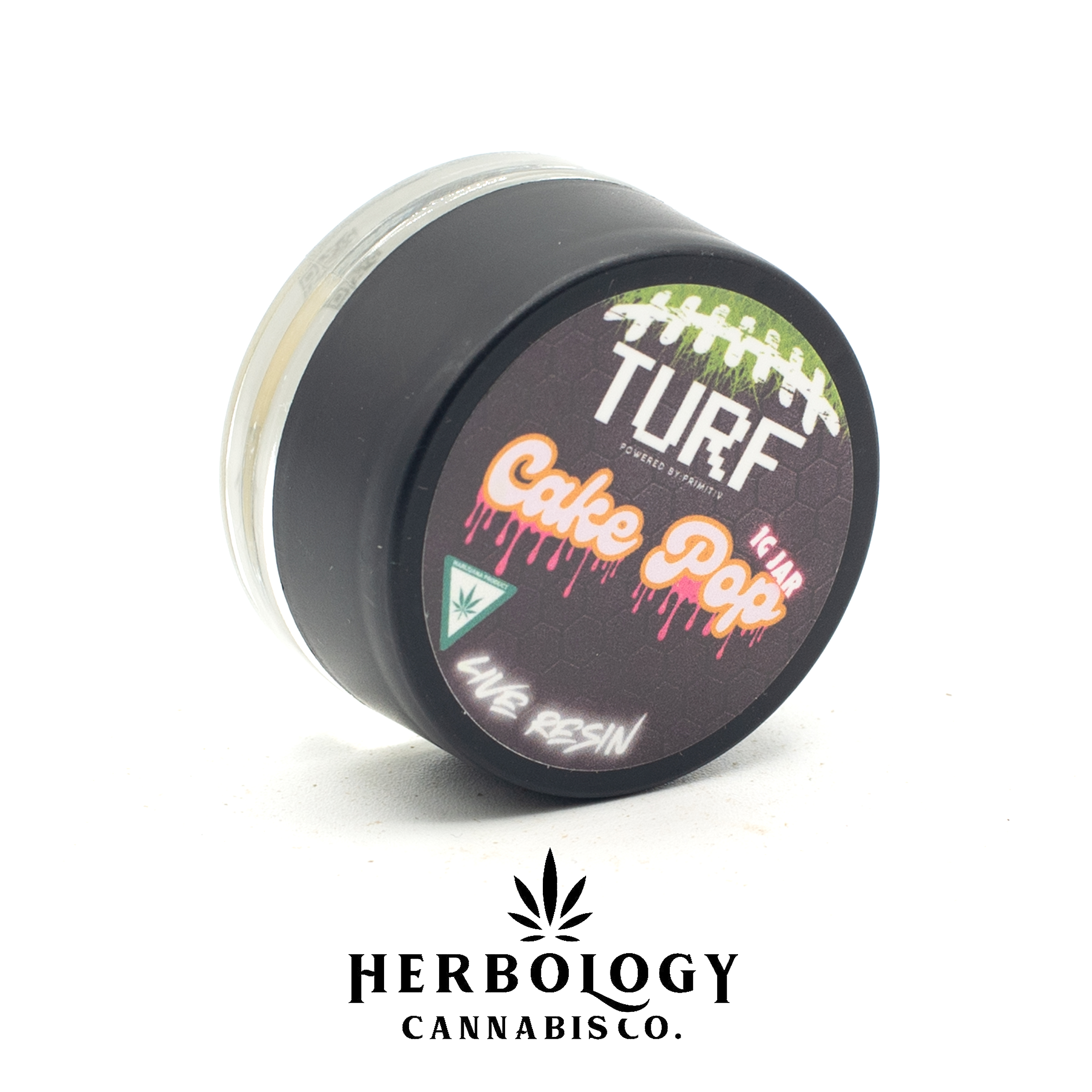 Photograph of product: TURF by Primitiv | Live Resin | Cake Pop | 1g