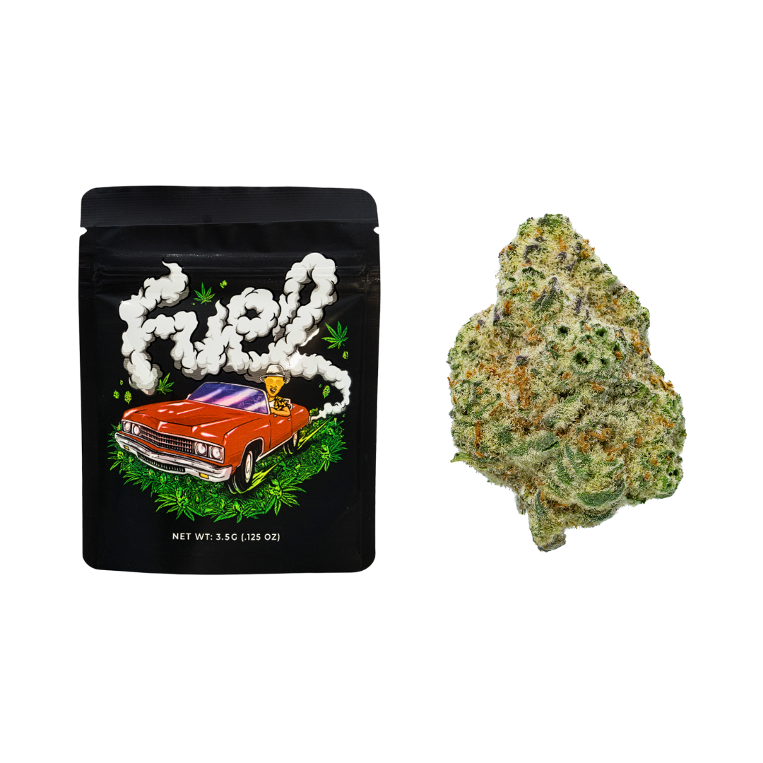 Photograph of product: Fruit & Fuel - Platinum Kush Breath (3.5g)