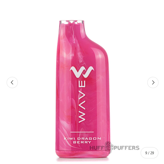 Photograph of product: Wave 8000 Puff - Kiwi Dragon Berry