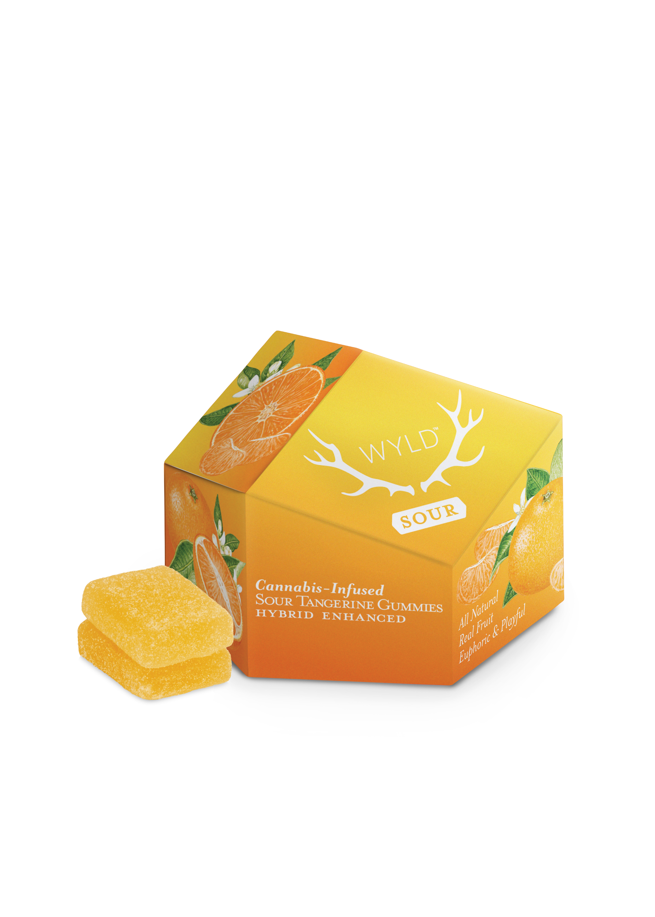 Photograph of product: Wyld - Sour Tangerine - 10ct Gummies