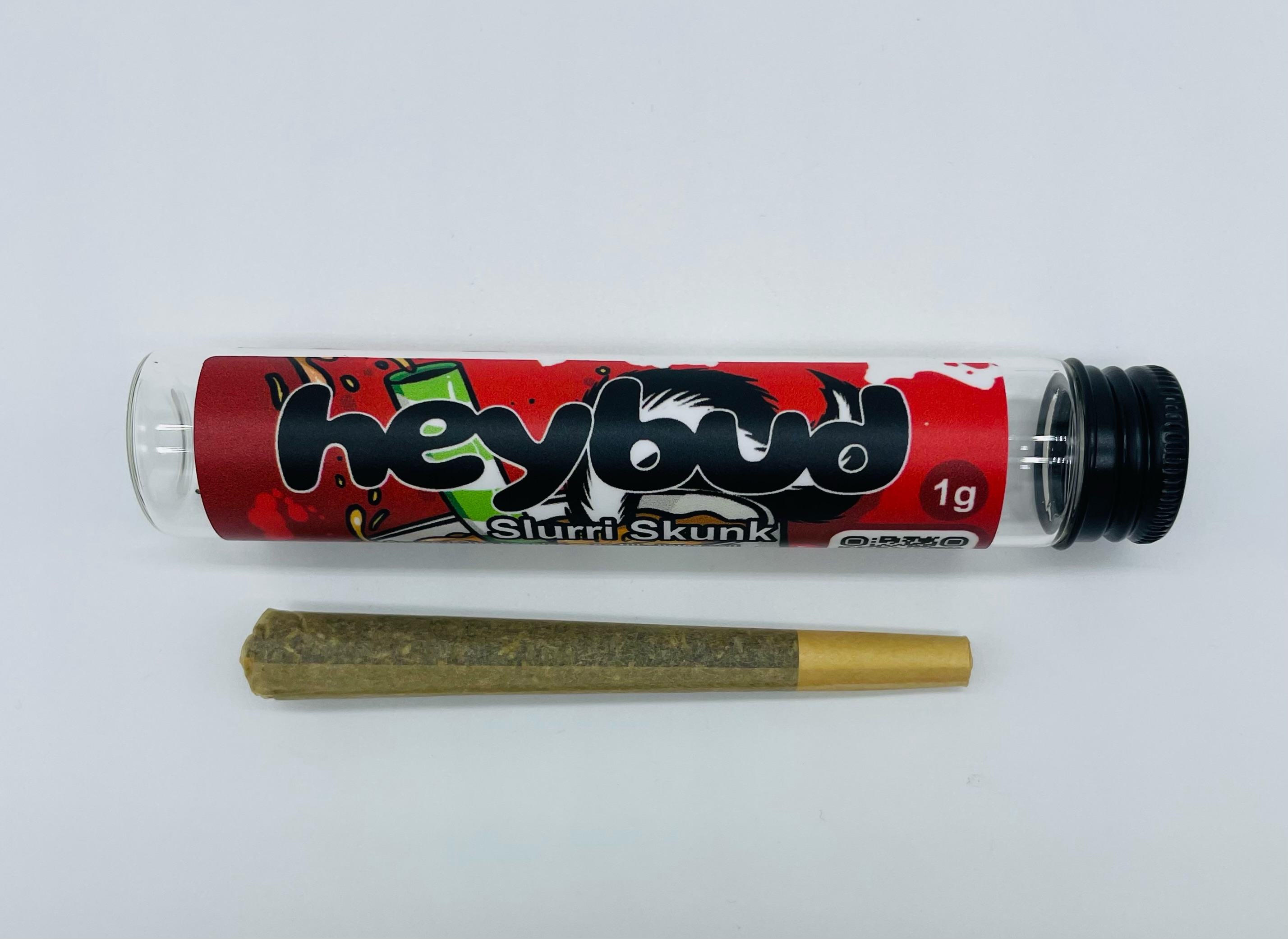Photograph of product: Hey Bud |  Slurriskunk | Pre-Roll | 1g | 22% TH-oui