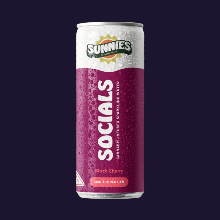 Photograph of product: Black Cherry Sparkling Water 1pk | 10mg