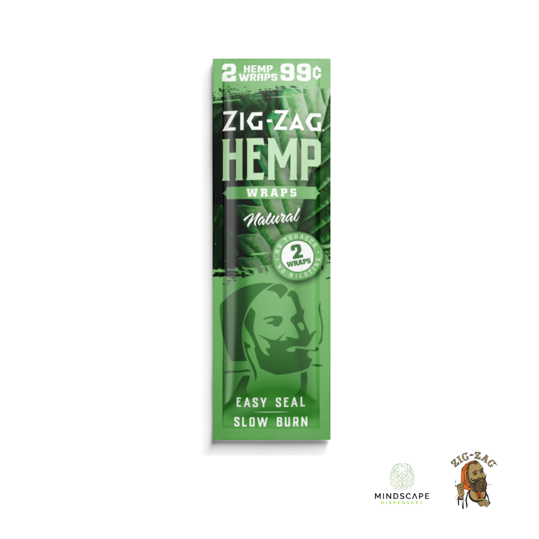 Photograph of product: ZIG ZAG CIGAR HEMP WRAP NATURAL
