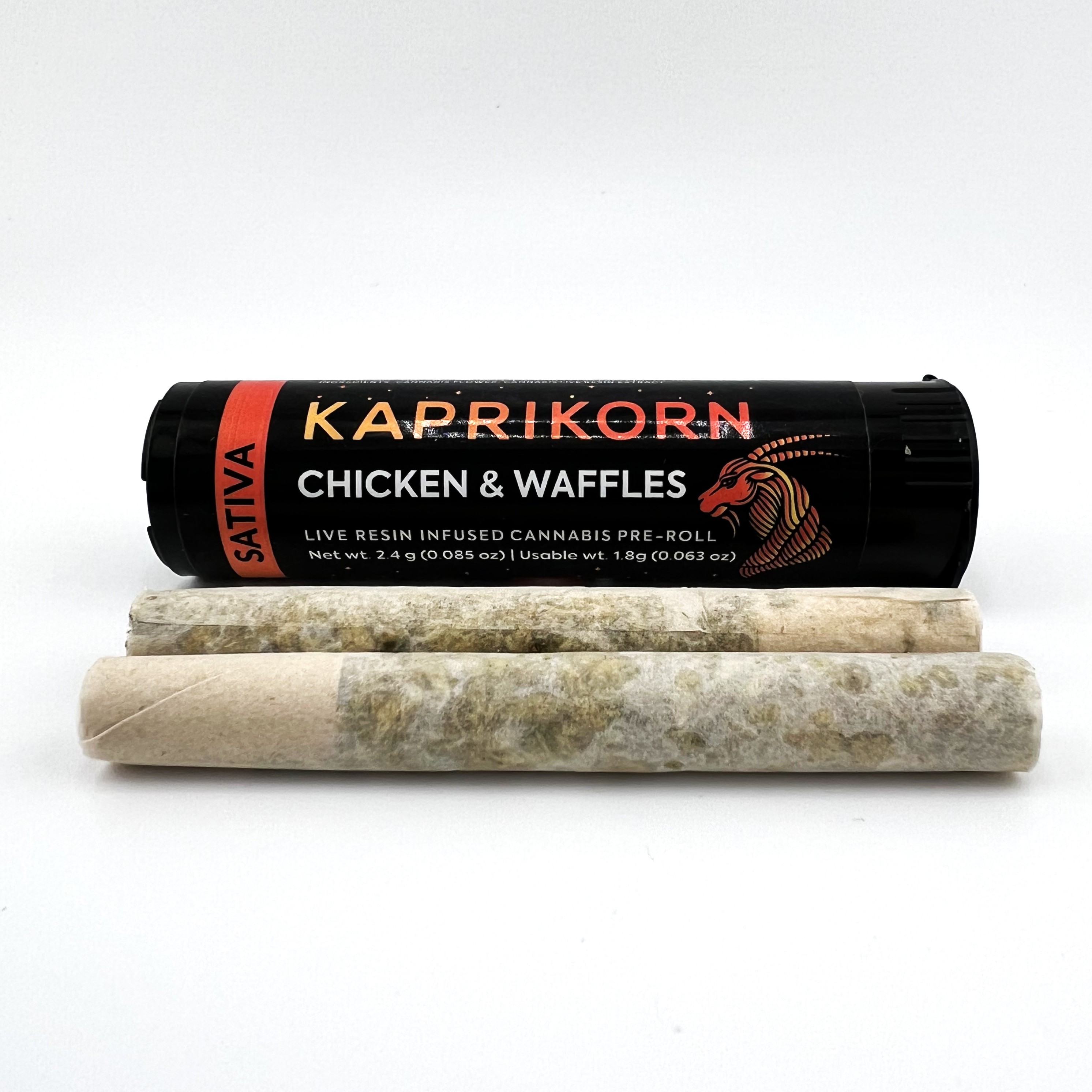 Photograph of product: Kaprikorn Infused Duo | Chicken N Waffles