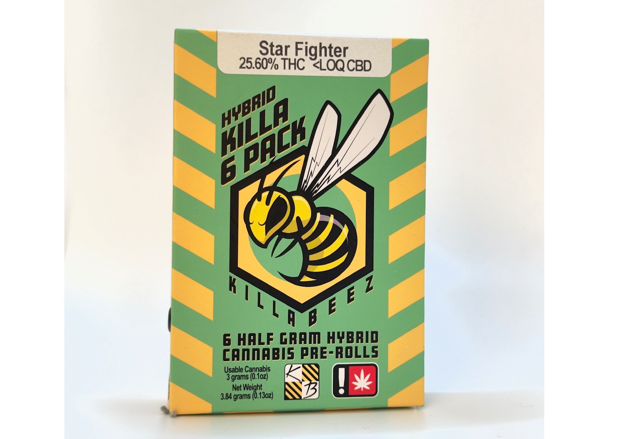 Photograph of product: Killa Beez - Hybrid 6pk Prerolls