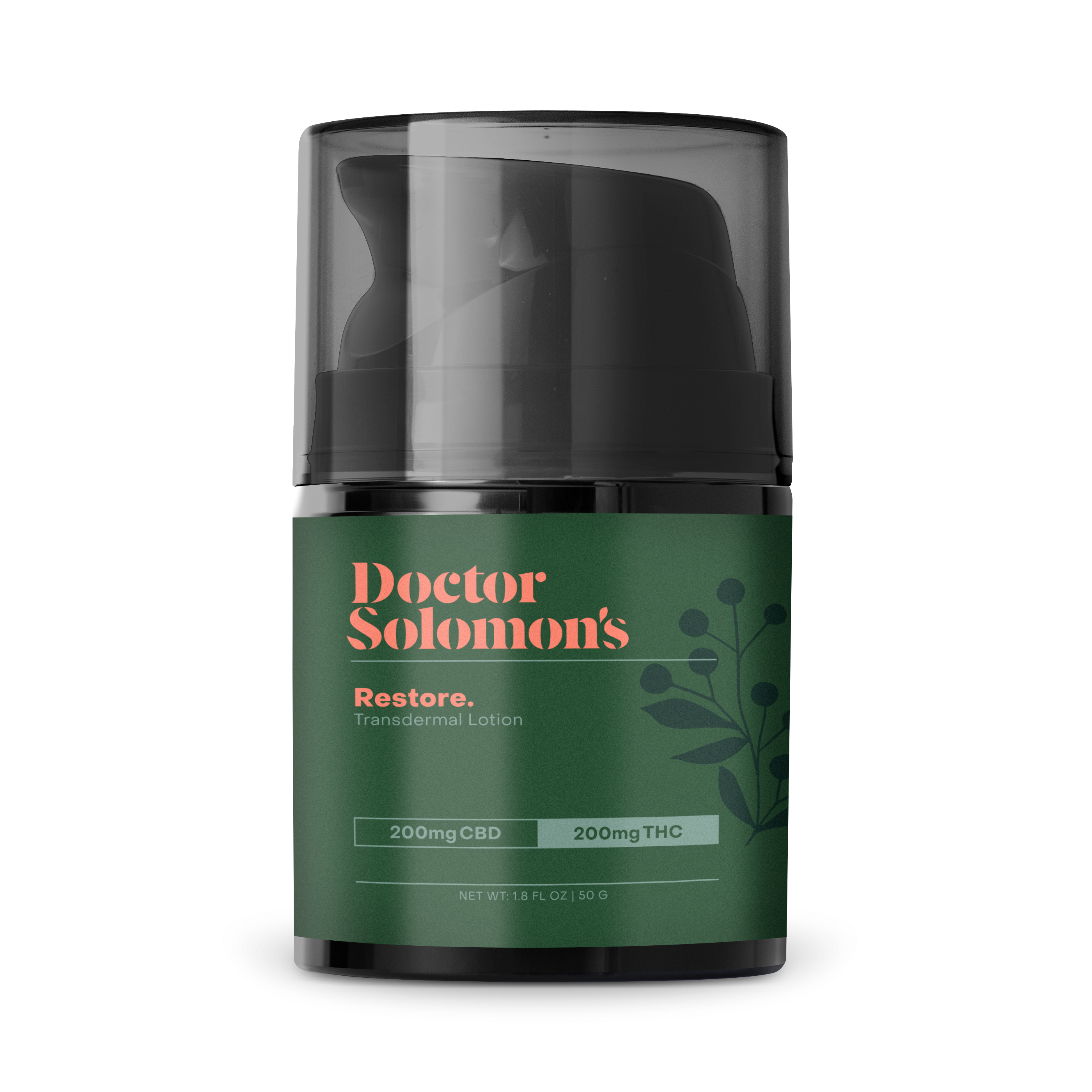 Photograph of product: Dr. Solomons Lotion (400mg) Restore 1:1