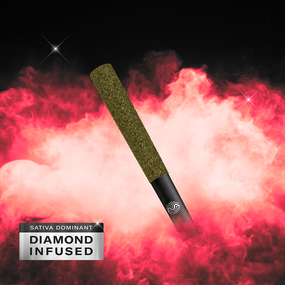 Photograph of product: Rythm | Pre-Roll | Strawberry Sour Diesel Pre-Roll (Infused)
