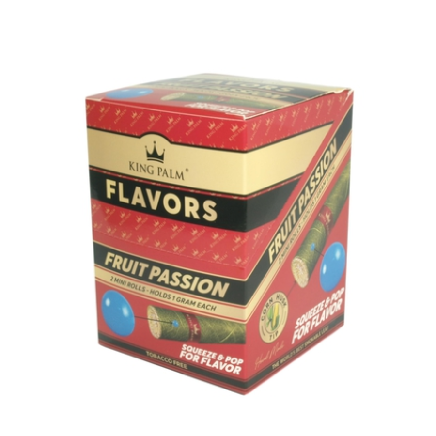 Photograph of product: King Palm Mini Fruit Passion Flavored 2 pk