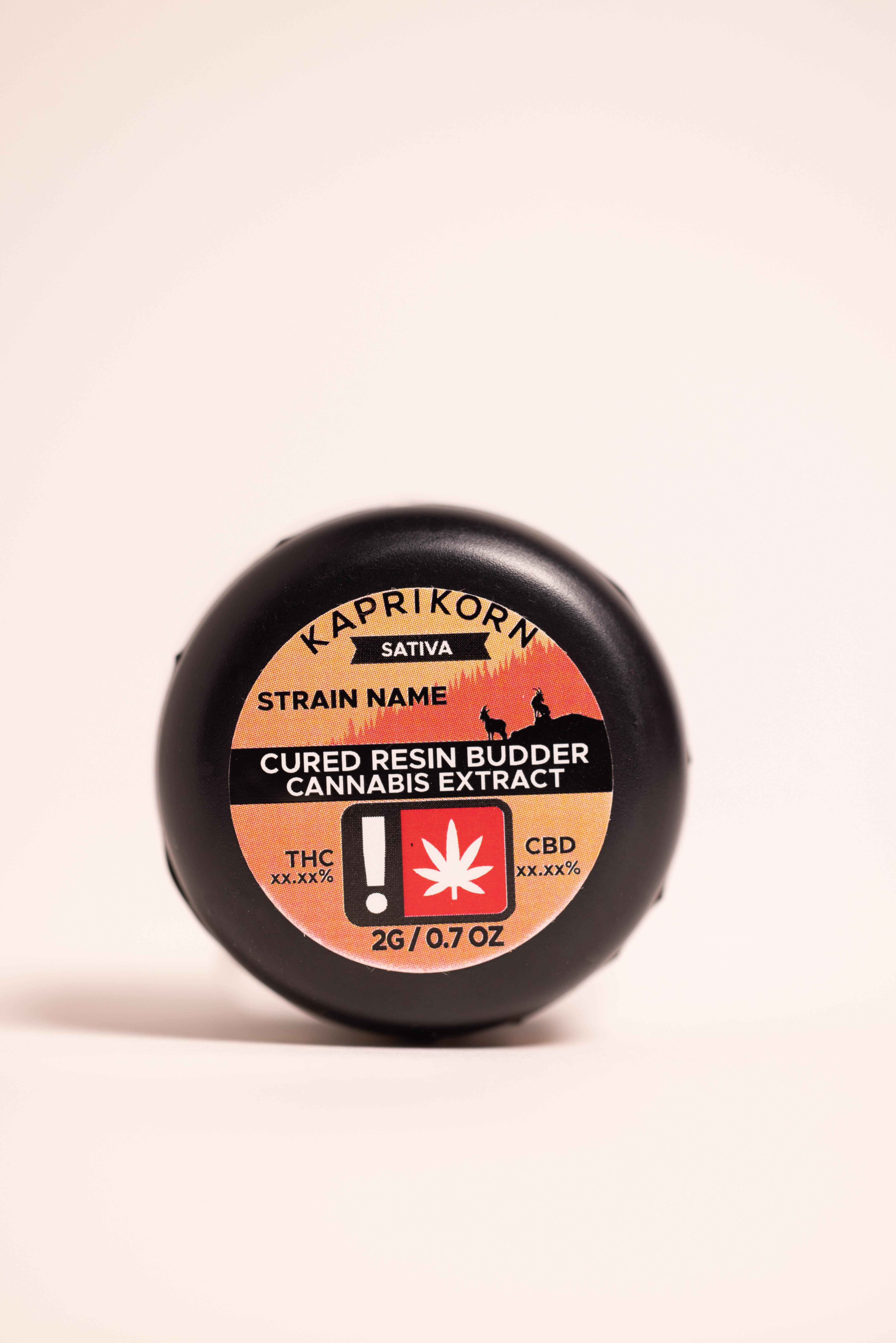 Photograph of product: Cured Resin Budder - 2g Kaprikorn - Chicken & Waffles