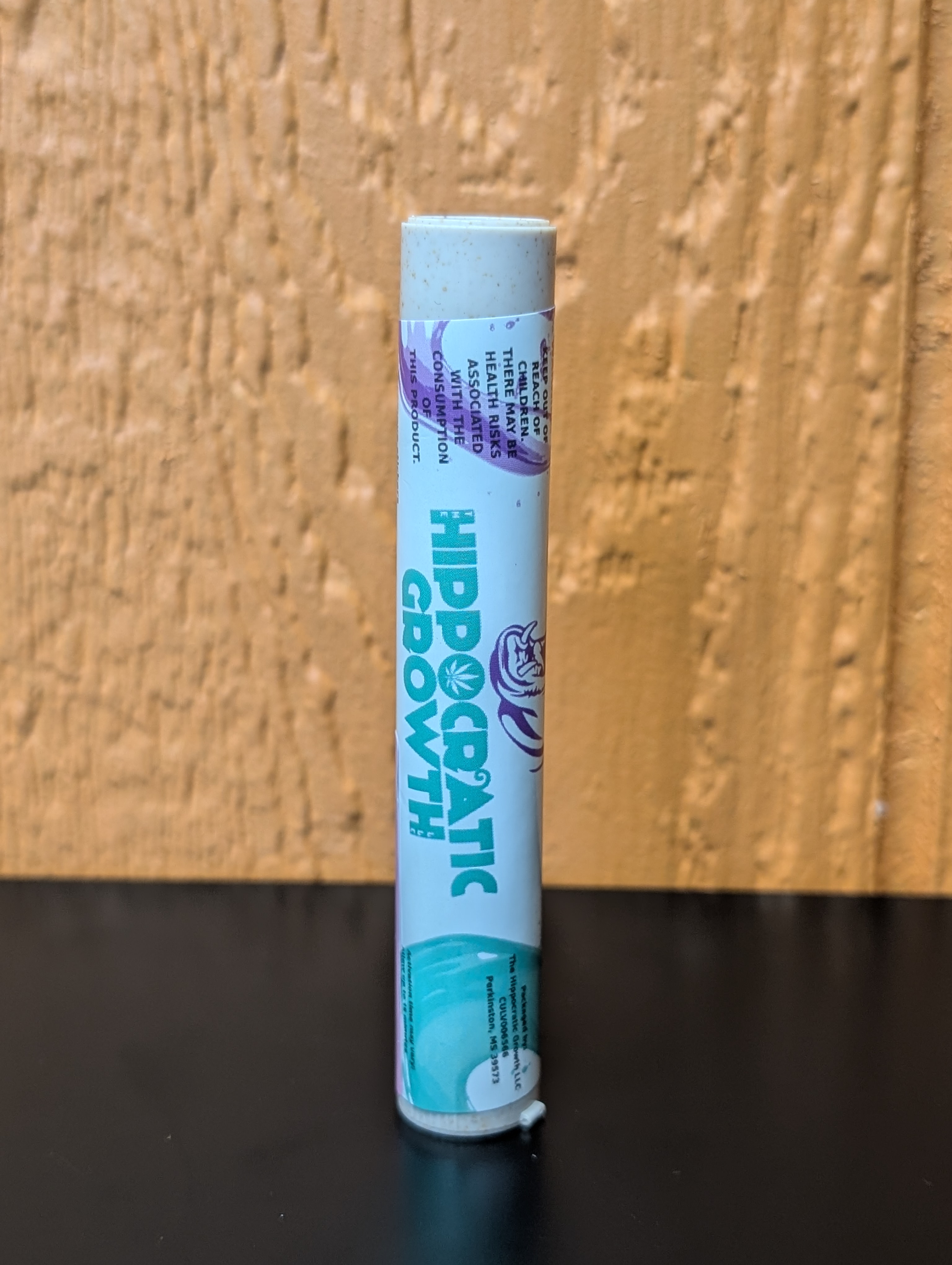 Photograph of product: Hippocratic Growth | Hippie Crasher | Preroll - .1g