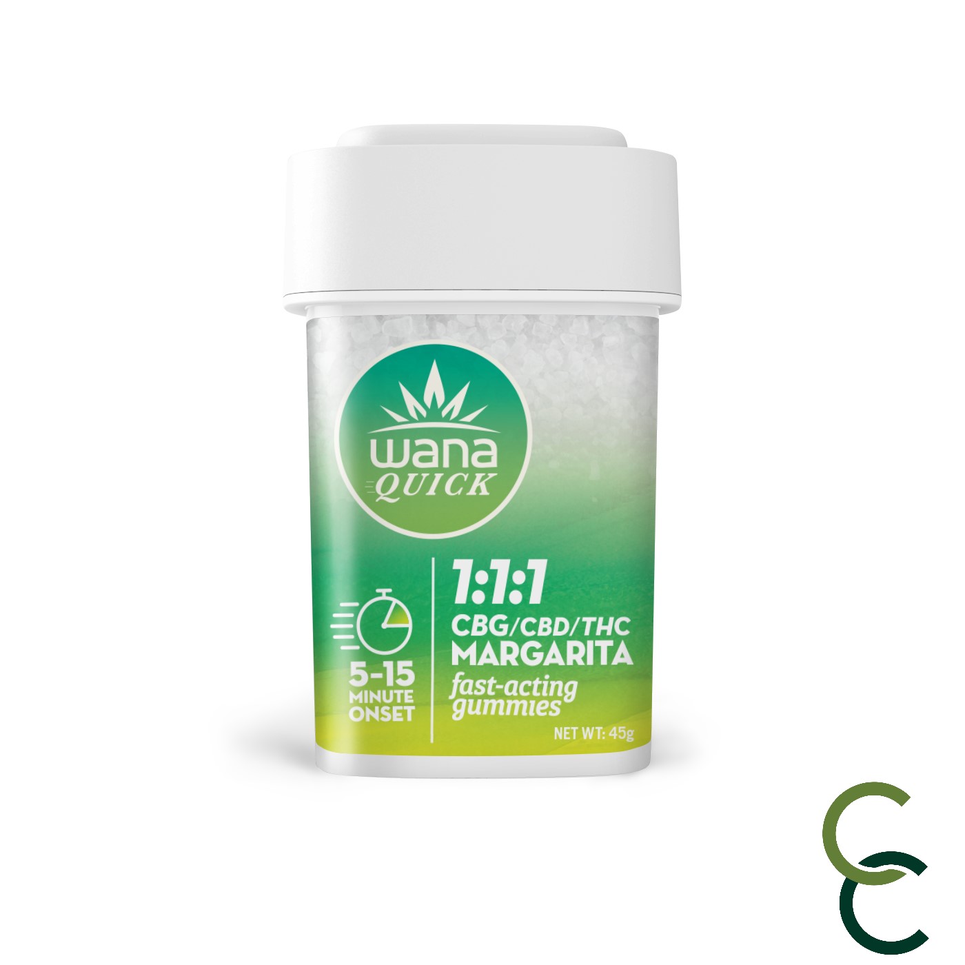 Photograph of product: Margarita Quick Chews - 1:1:1 (CBG:CBD:THC)