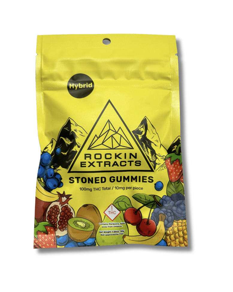 Photograph of product: Stoned Gummies - Huckleberry (Hybrid)