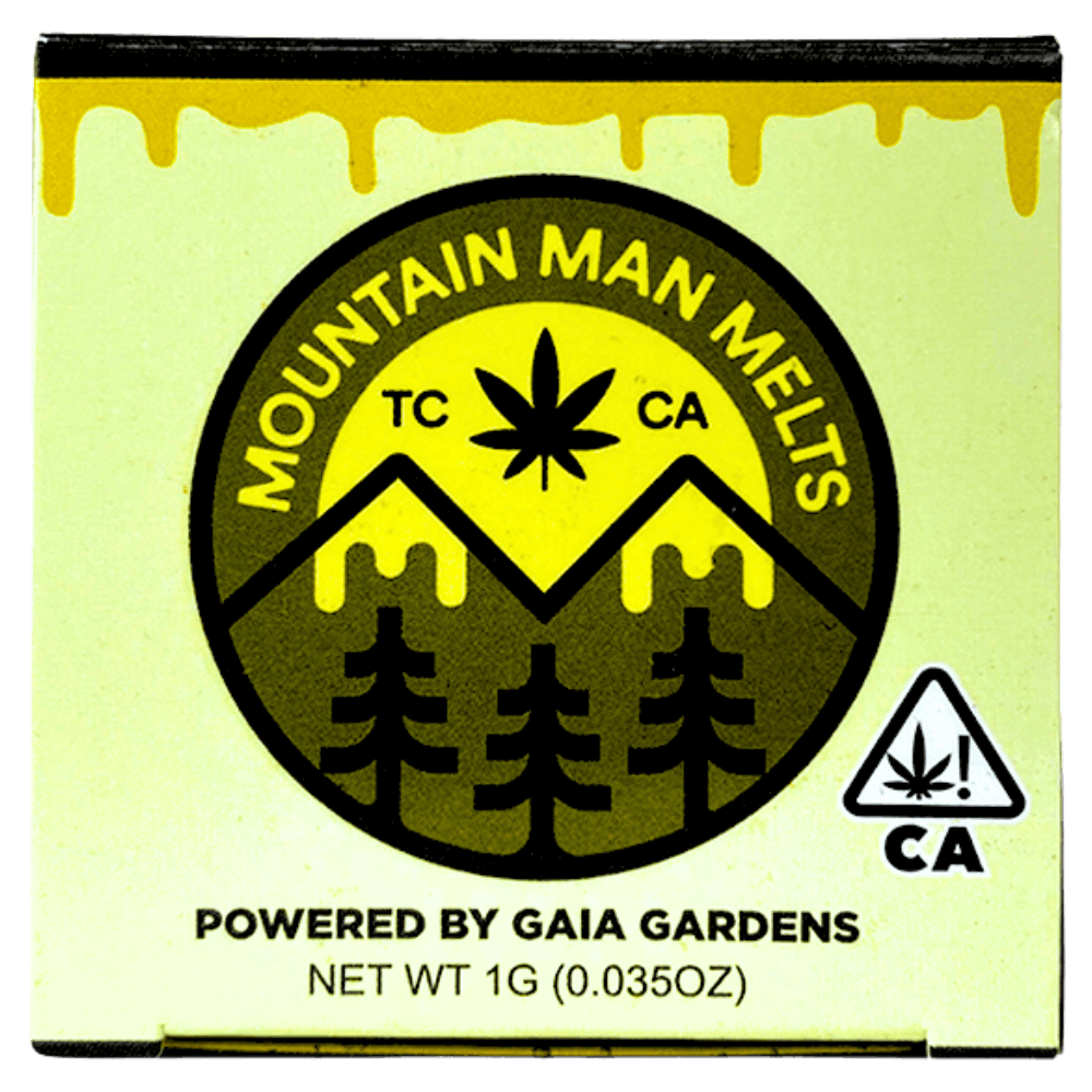 Photograph of product: Mountain Man Melts - Government Oasis (H) - Live Rosin - 1g