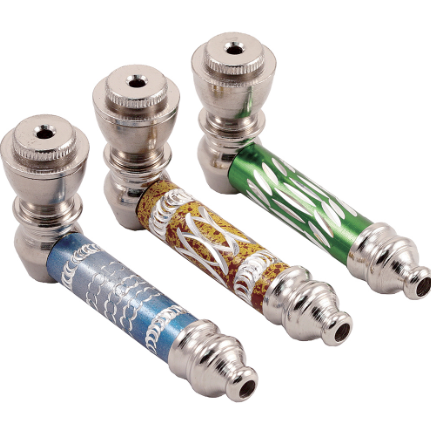 Photograph of product: Diamond Cut Anodized Pipe w/ Cap