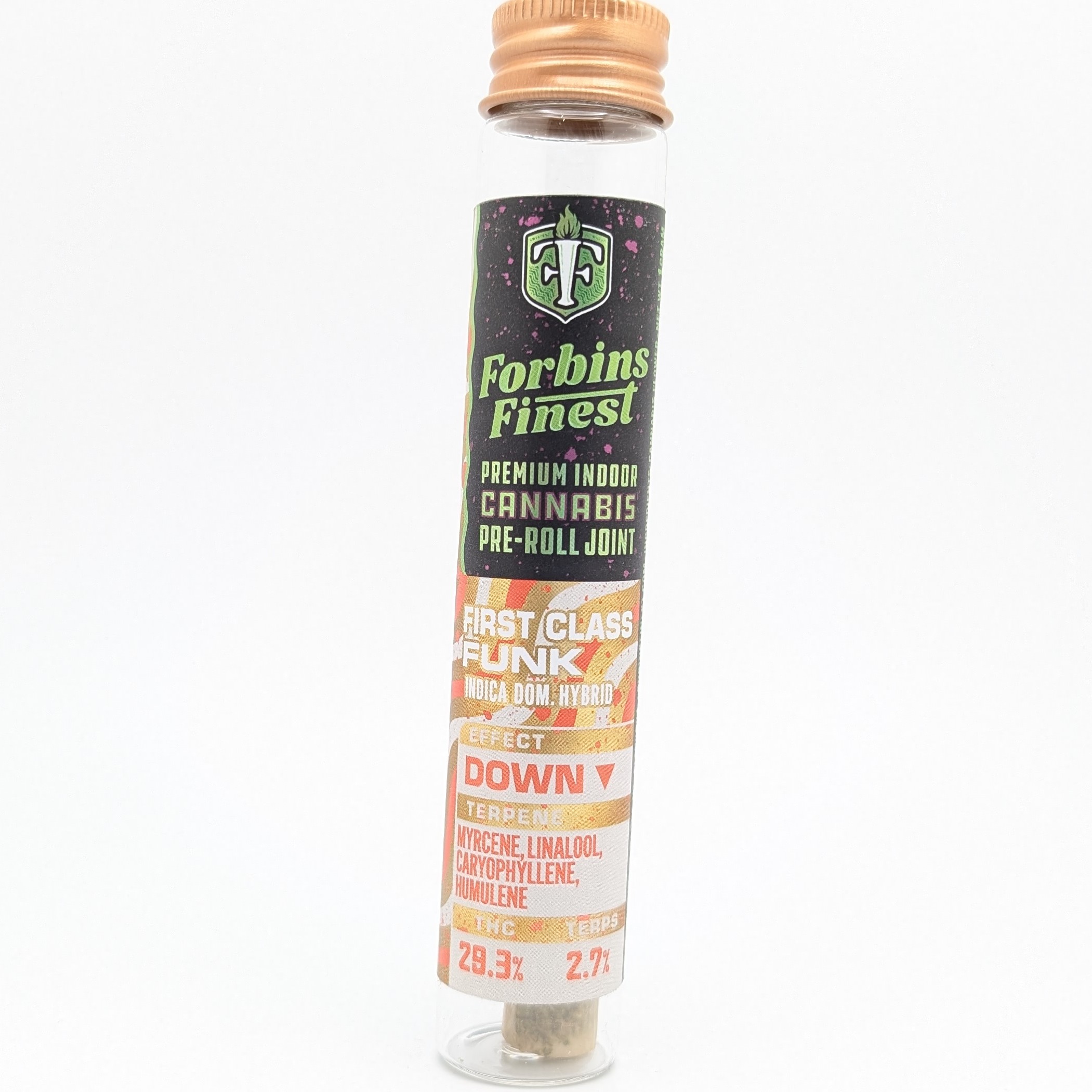 Photograph of Product: First Class Funk 1g Pre Roll (Forbin's)