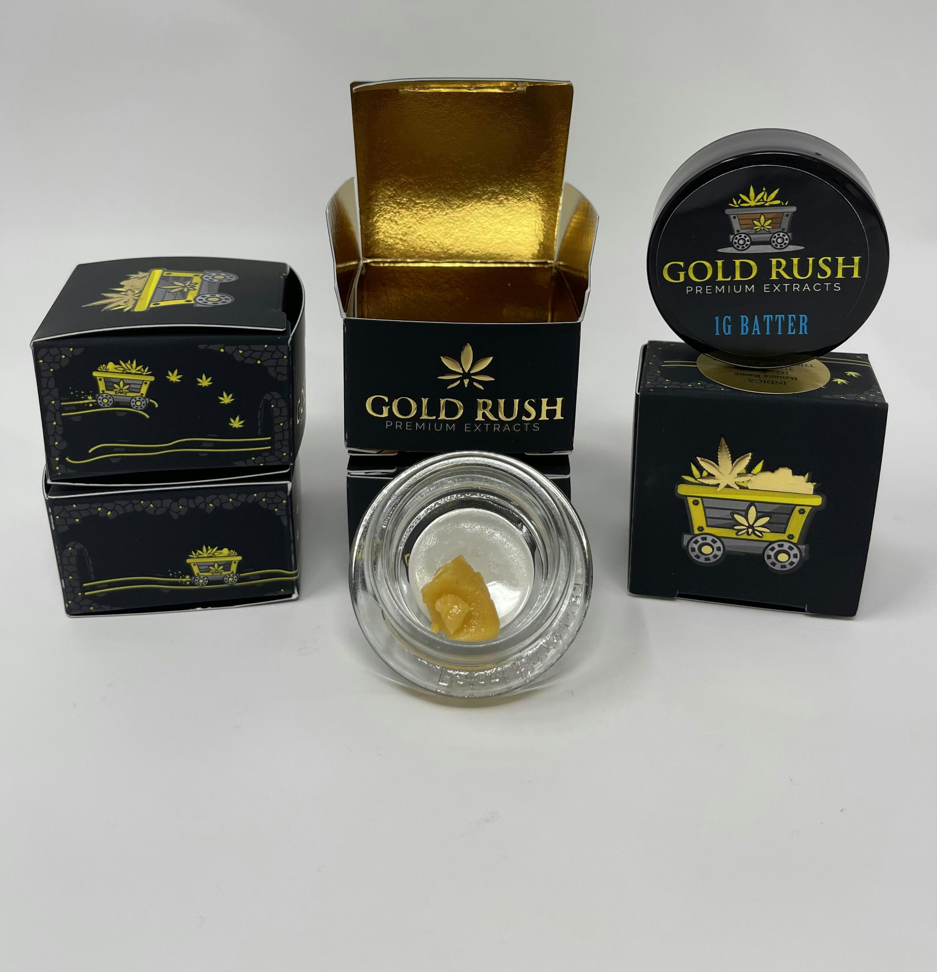 Photograph of product: GOLD RUSH - WIL-OMB SUGAR 1G HYBRID