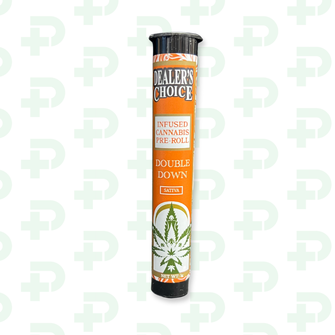 Photograph of product: Dealers Choice Infused Preroll - Double Down