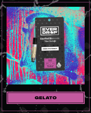 Photograph of Product: Ever Drop - Gelato - Cart 1G Diamond Indica