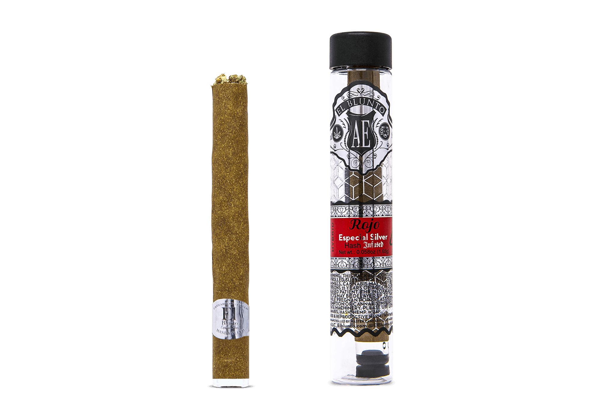 Photograph of product: El Blunto by Albert Einstone's | Rojo au chocolat Infused Blunt | 1.65g