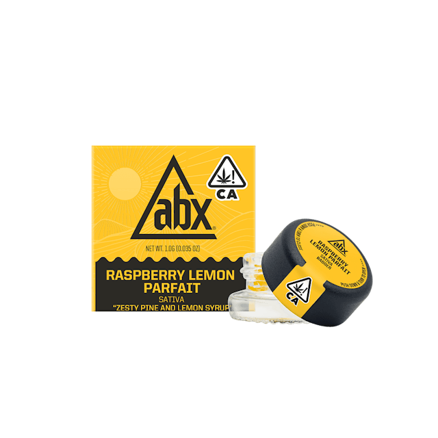 Photograph of product: Abx - Raspberry Lemon Parfait 1g Badder - 