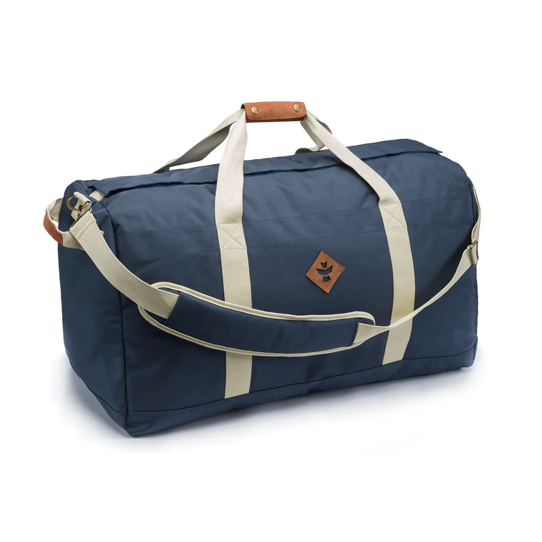 Photograph of product: The Continental | Large Duffle Bag - Navy Blue