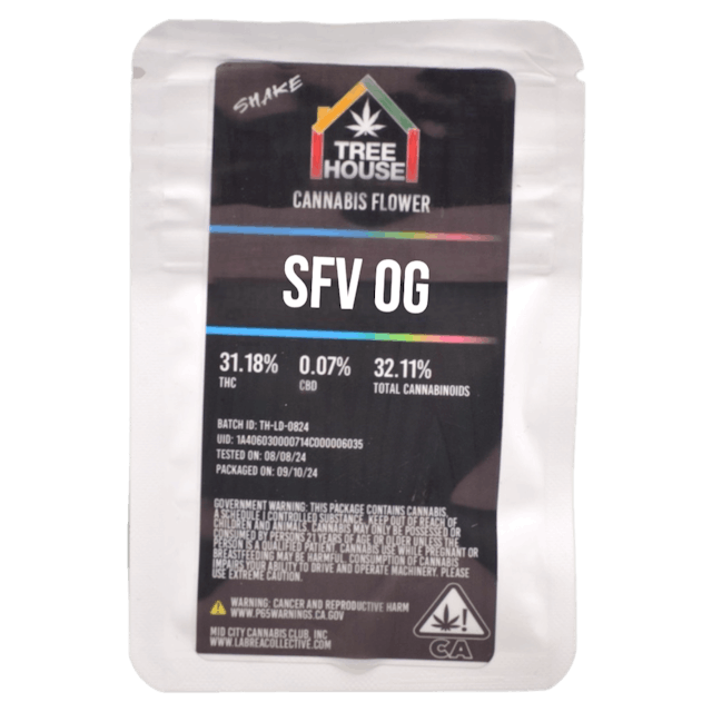 Photograph of product: SFV OG 1g Shake - 
