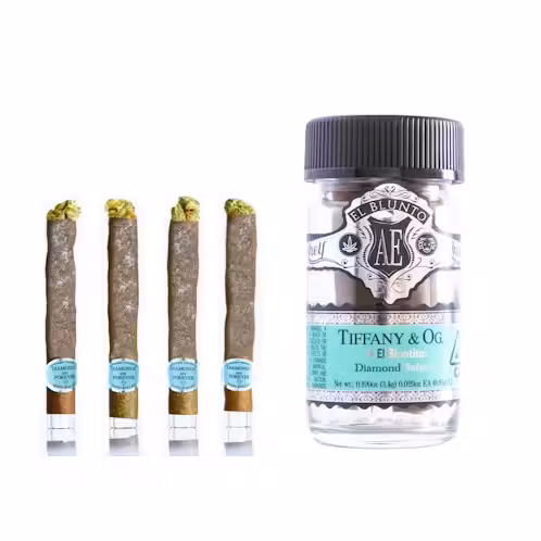 Photograph of product: Tiffany & OG - Infused Pre-Rolls - 3.4g (4x0.85g)
