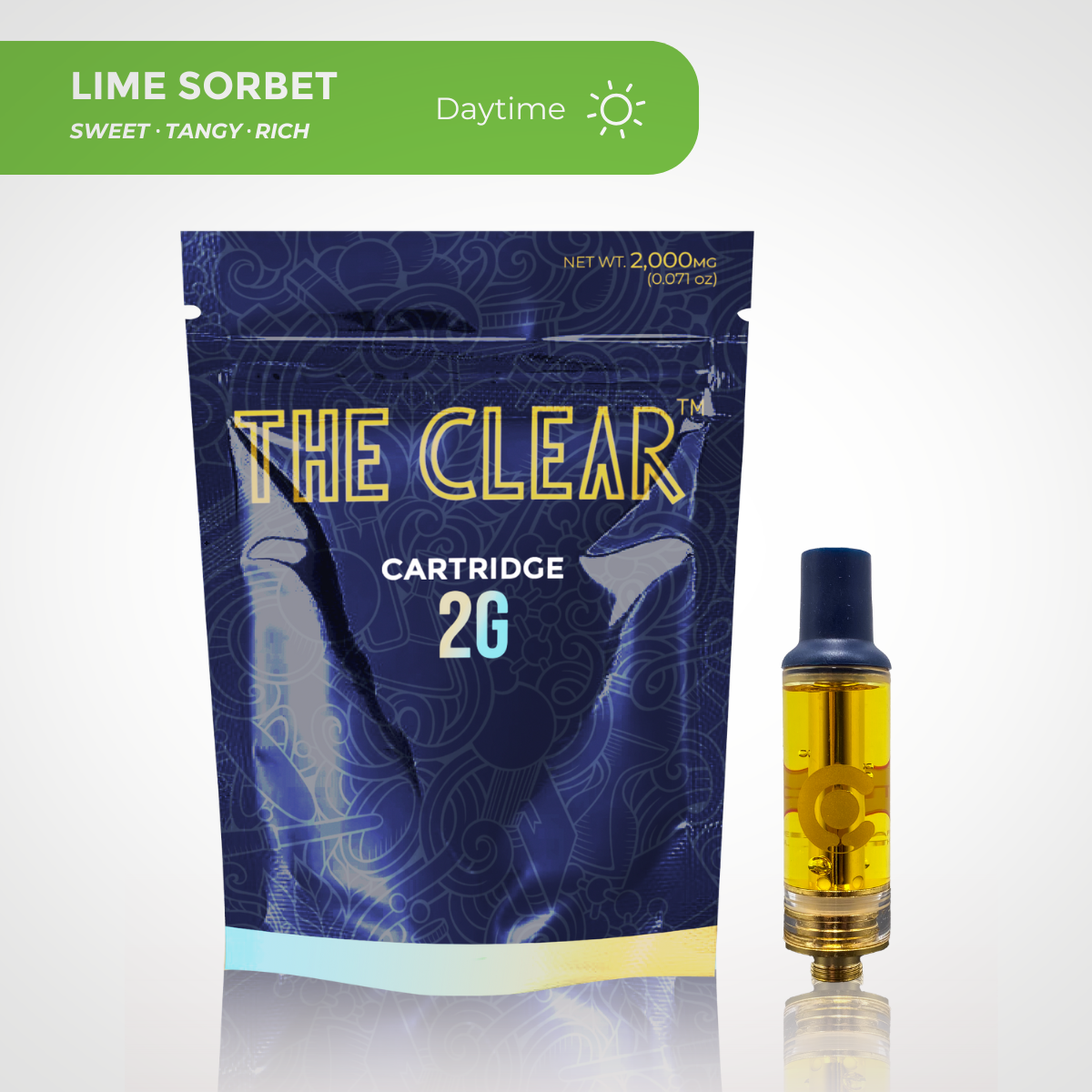 Photograph of product: Lime Sorbet | Cart | 2g