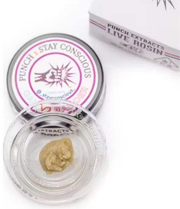 Photograph of product: PUNCH EXTRACTS GAK V2 T3 LIVE ROSIN 1G