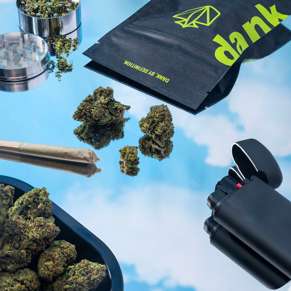 Photograph of product: Dank | Flower | Mylar Bag | Larry Bird - 3.5g