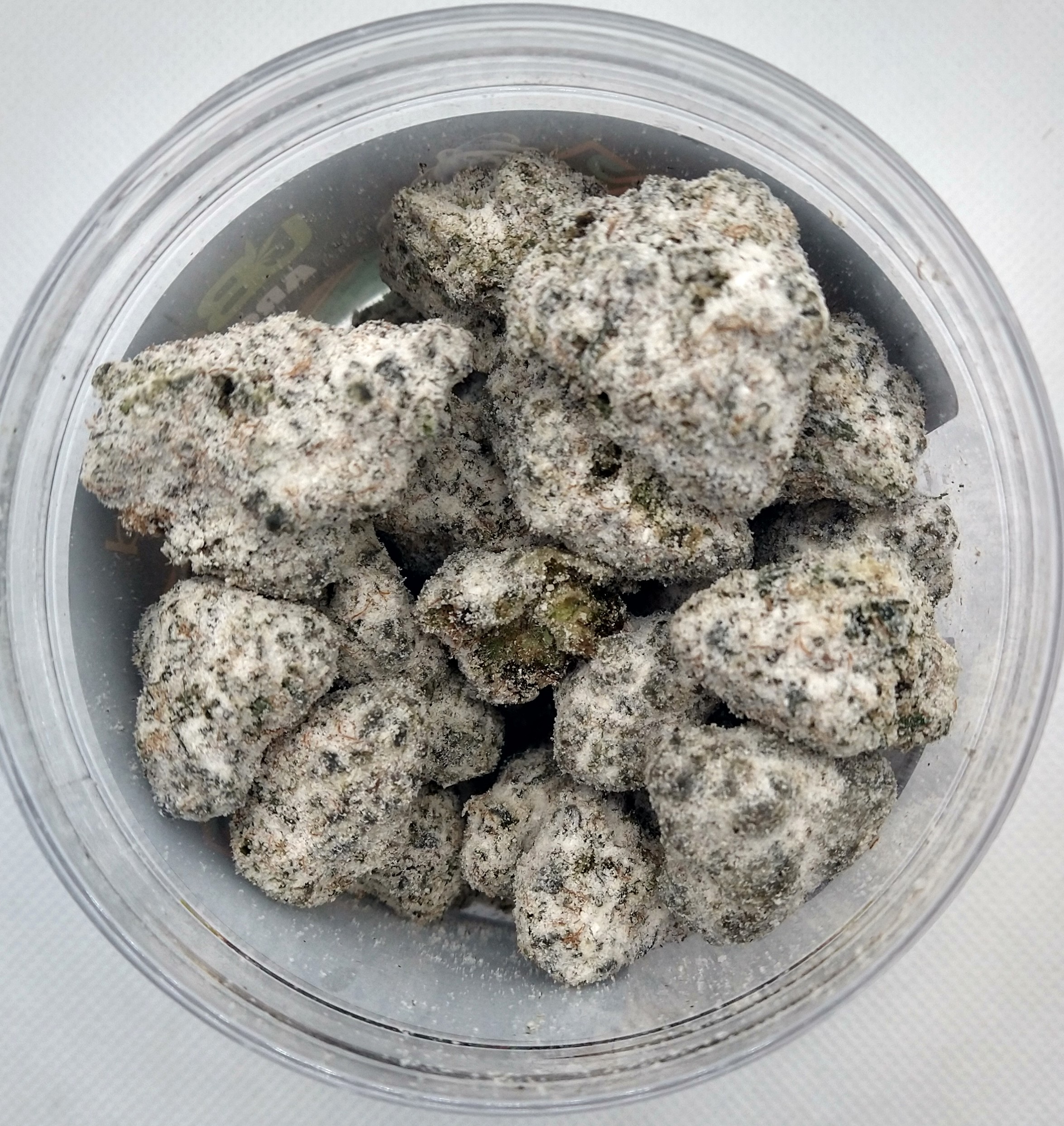 Photograph of product: UBaked | Mendo Kush | Bulk Arctic Buds | Hybrid - 1g