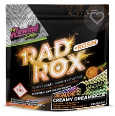 Photograph of product: Orange Creamsicle Fizzy Candies