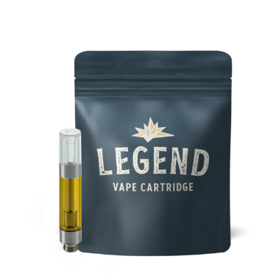 Photograph of product: Legend - Lemon Cheesecake Natural Vape Cart 1g