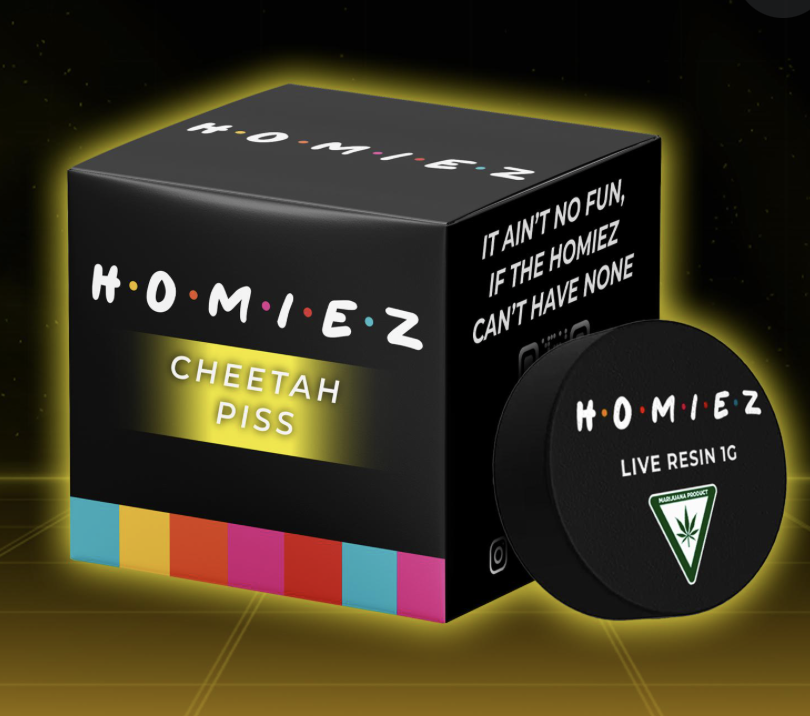Photograph of product: Homiez | Live Resin - Cheetah Piss - 1g