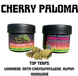 Photograph of product: Sticky's Oui'd Farm - Cherry Paloma - Flower - 3.5g