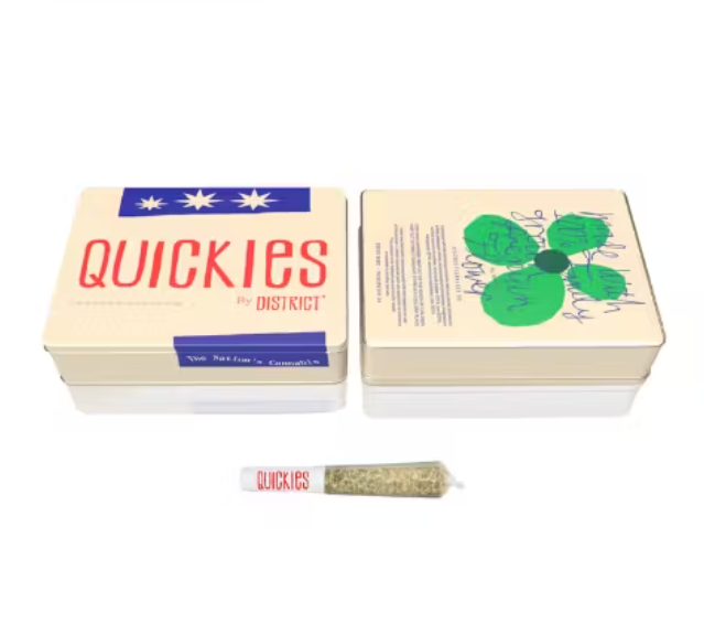 Photograph of product: District Oui'd | Pave | Mini PreRolls | 5 Pack | 0.35g (New)