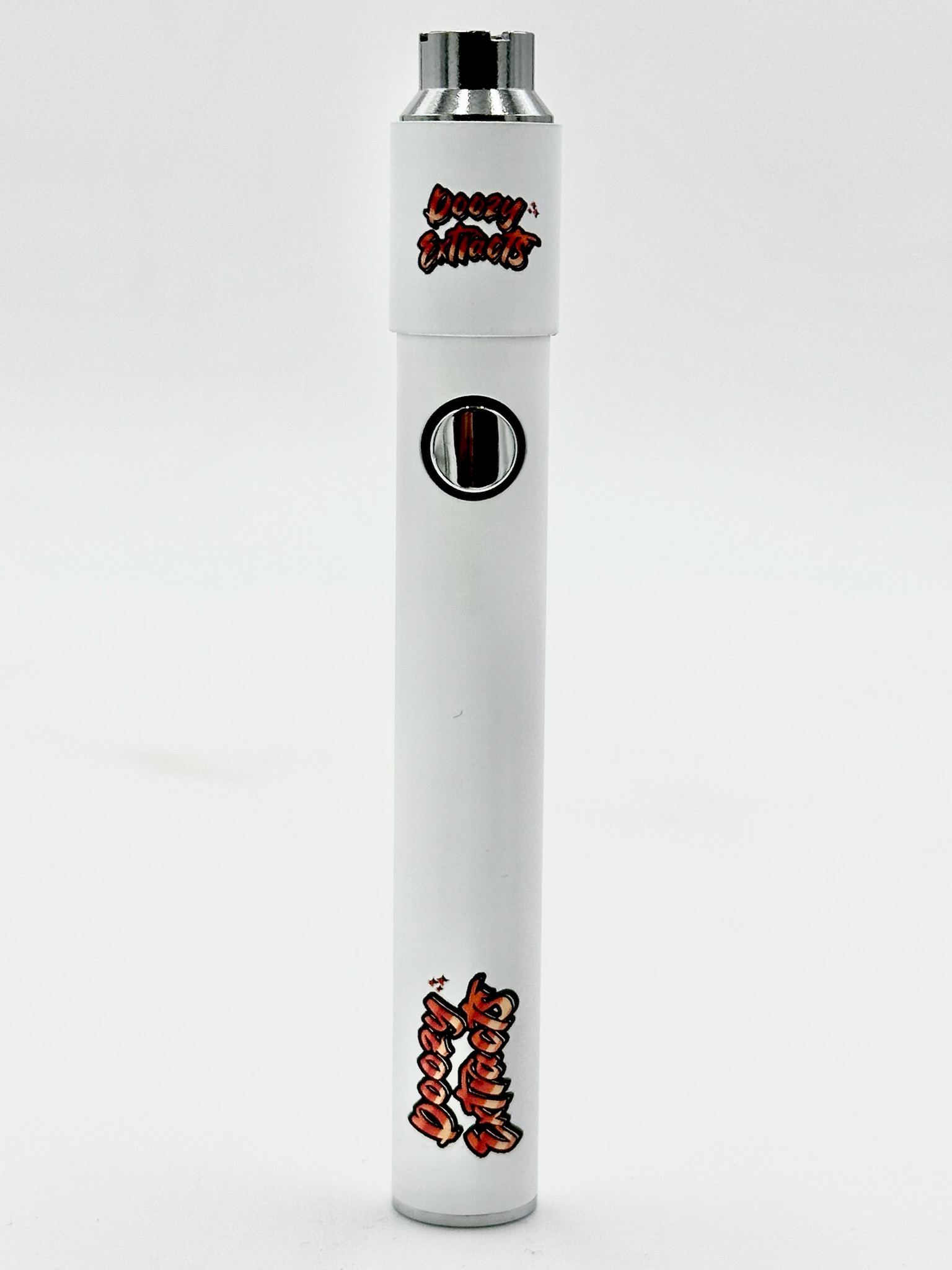 Photograph of product: Doozy Extracts | 510 Vape Battery w/ Fidget Spinner (White)
