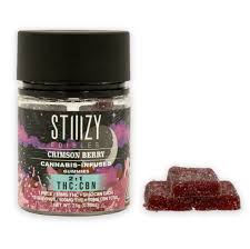 Photograph of product: (32716) Stiiizy Gummies CBN Crimson Berry 100mg