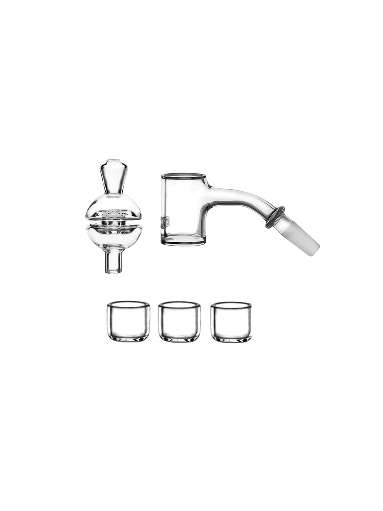 Photograph of product: 10mm 45deg Seamless Quartz Banger Kit