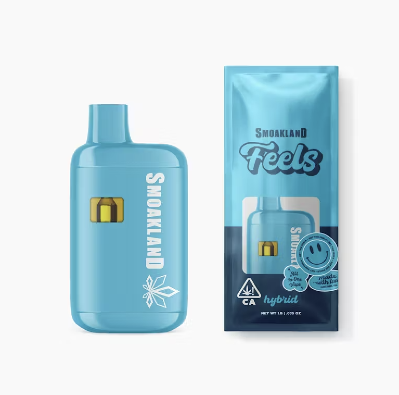 Photograph of Product: Blue Guava Bliss FEELS (H) ALL-IN-ONE Vape 1g - Smoakland