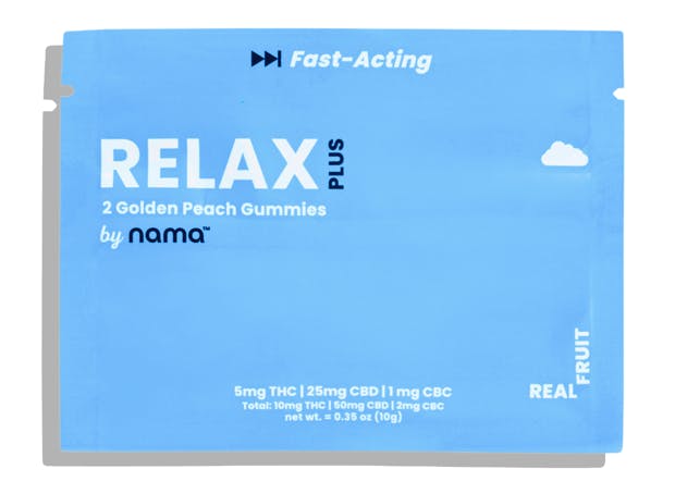 Photograph of product: RELAX 2PK 10MG TH-oui:CBD:CBC (H)